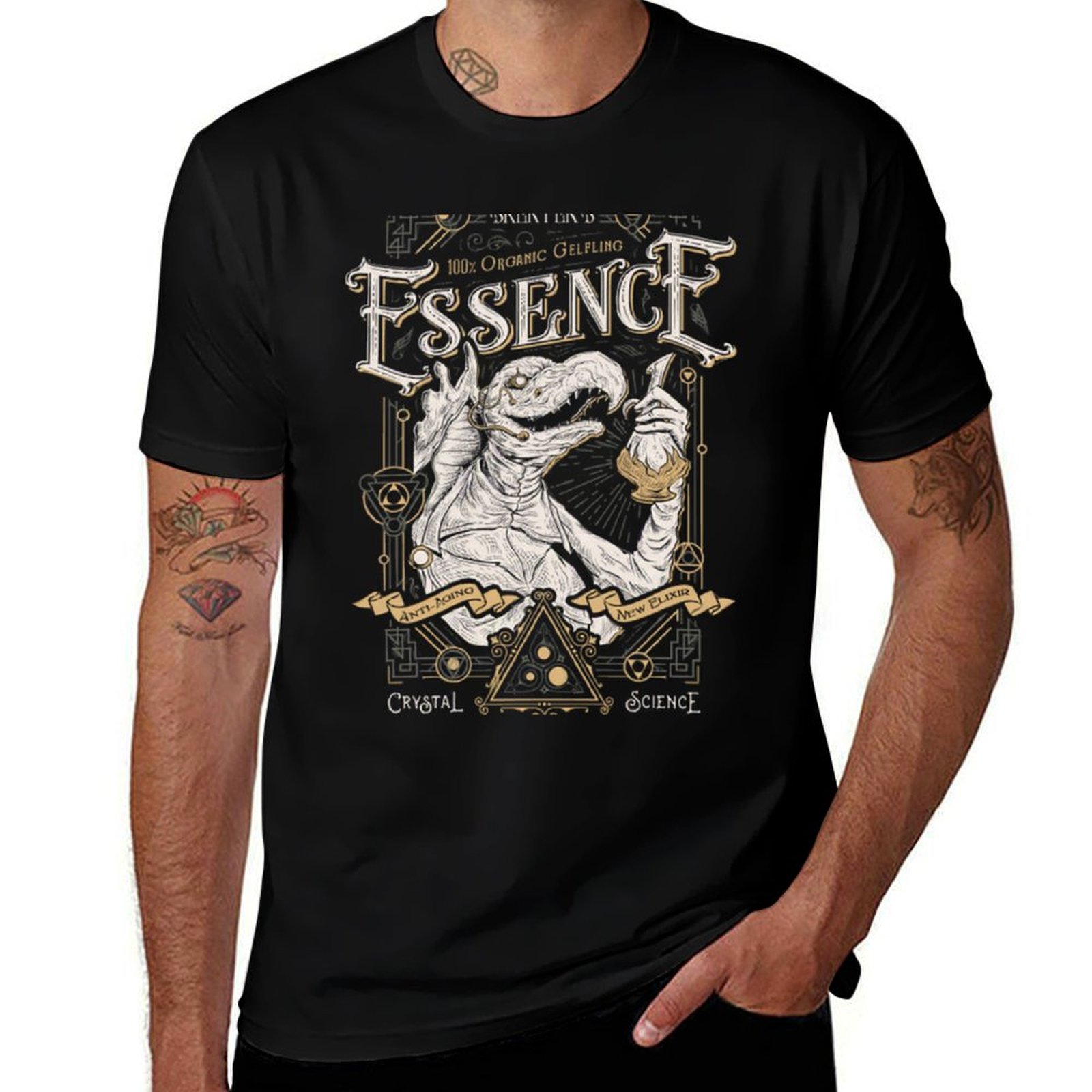 Cotton Wick Organic - Organic Gelfling Essence T-Shirt Sport Basic