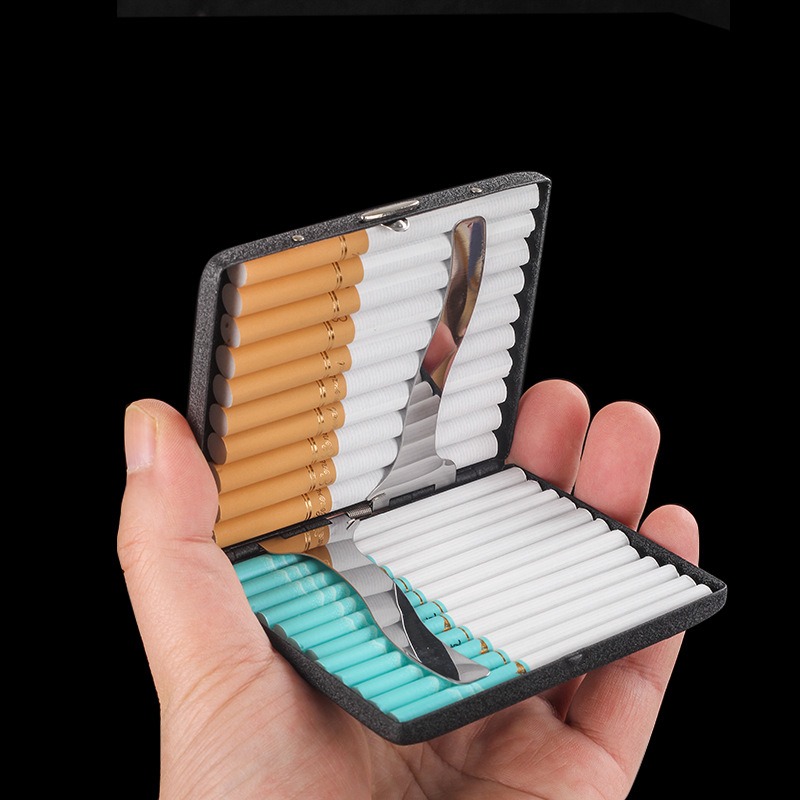 20 pack Black Frosted Metal Ci - Smoking & Vaping Accessories 评论和价格