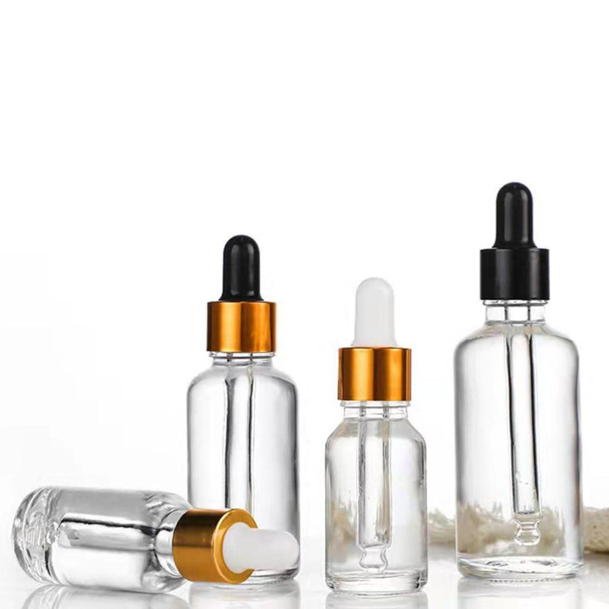 5/10/15/30/50/0ml Clear Glass  - Juice Bottle Dropper 评论和价格