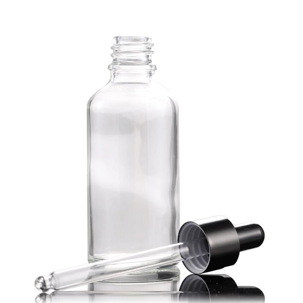 5/10/15/30/50/0ml Clear Glass  - Juice Bottle Dropper 评论和价格