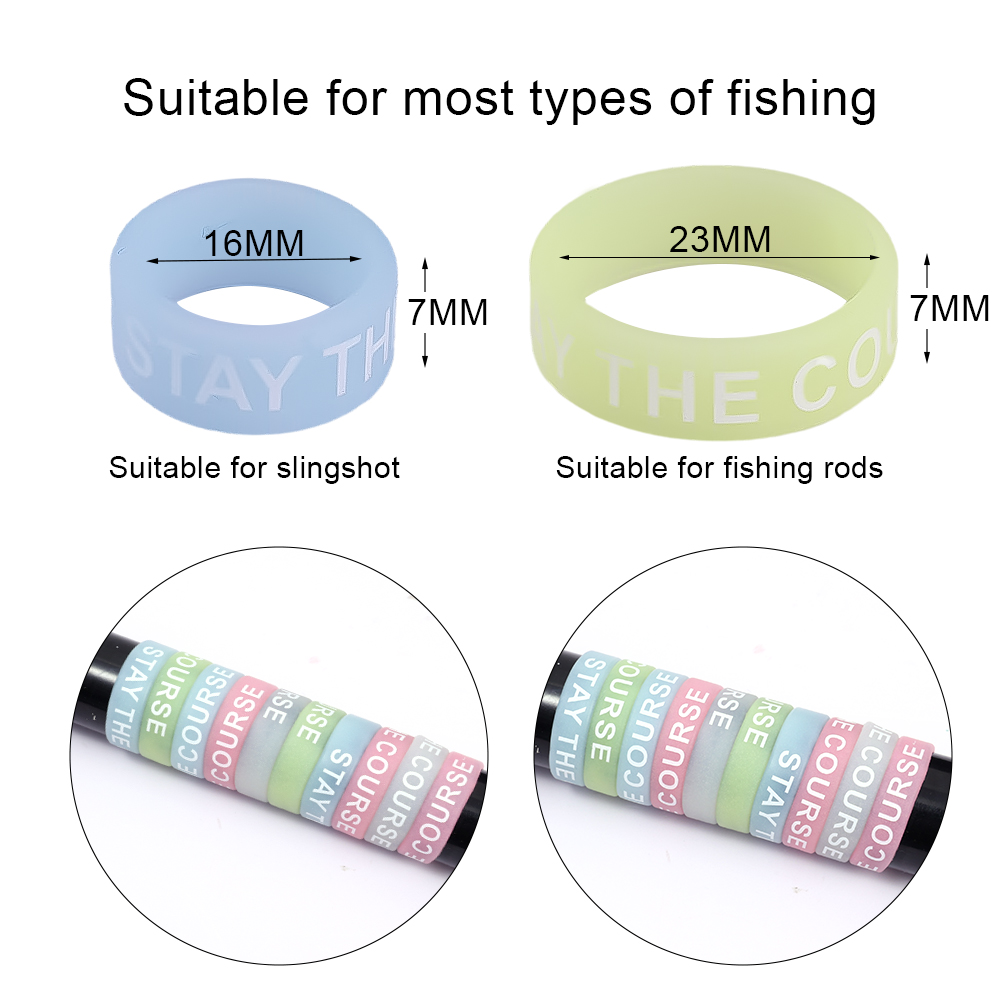 10-50pcs Fishing Rod Anti-slip - Vape Band Silicone 评论和价格