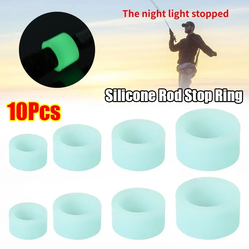 10Pcs Durable Silicone Fishing - Vape Band Silicone 评论和价格