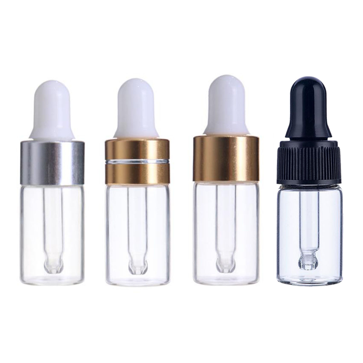 30x 50x 100x 1/2/3/5 ML Clear  - Juice Bottle Dropper 评论和价格
